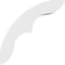 Ekena Millwork 3-in. W x 18-in. D x 18-in. H Ozark Architectural Grade PVC Knee Brace BRCP03X18X18OZK - alternate 2